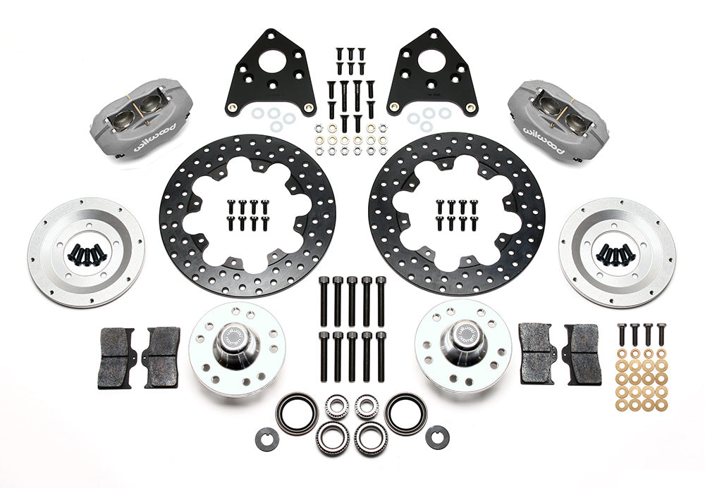 1963 - 1970 Ford, Mercury Forged Dynalite Front Drag Brake Kit - 140-4307