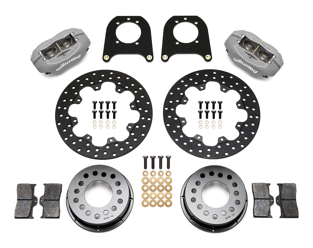 1964 - 1974 Buick, Chevrolet, Oldsmobile, Pontiac Forged Dynalite Rear Drag Brake Kit - 140-4545