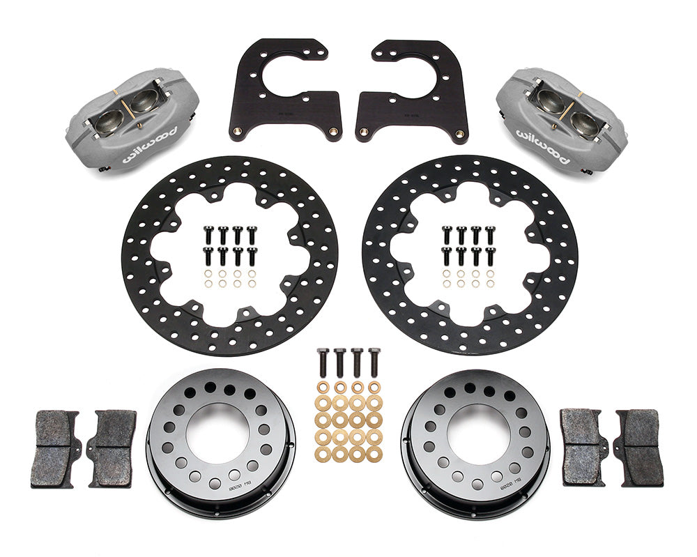 1964 - 1974 Buick, Chevrolet, Oldsmobile, Pontiac Forged Dynalite Rear Drag Brake Kit - 140-5771