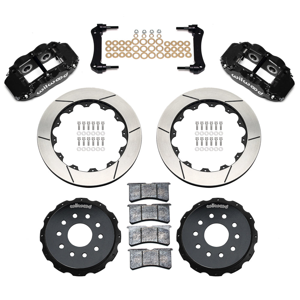 1997 - 2013 Cadillac, Chevrolet Forged Narrow Superlite 4R Big Brake Rear Brake Kit For OE Parking Brake - 140-8032