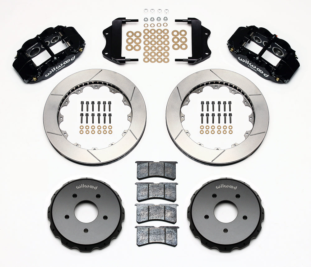 2004 - 2006 Pontiac Forged Narrow Superlite 6R Big Brake Front Brake Kit (Hat) - 140-8753