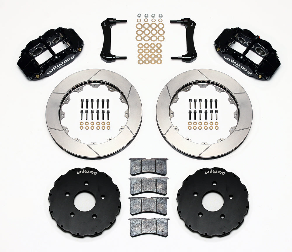 1962 - 2013 Buick, Cadillac, Chevrolet, GMC, Oldsmobile, Pontiac Forged Narrow Superlite 6R Big Brake Front Brake Kit (Hat) - 140-8921