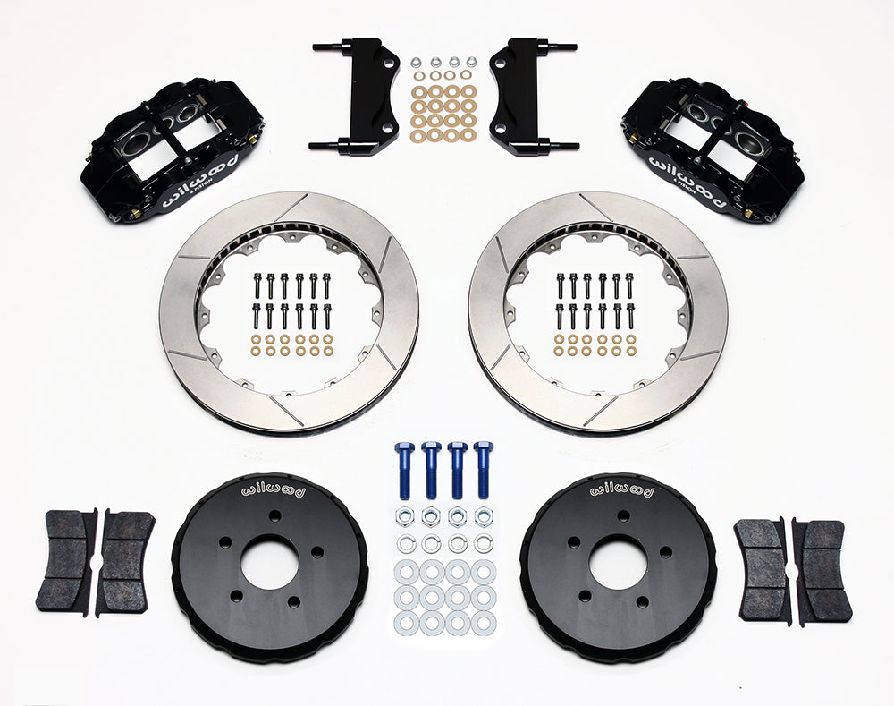 2003 - 2009 Infiniti, Nissan Forged Narrow Superlite 6R Big Brake Front Brake Kit (Hat) - 140-9190