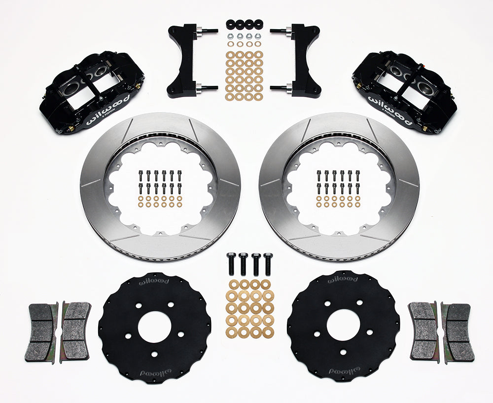 2003 - 2006 Mitsubishi Forged Narrow Superlite 6R Big Brake Front Brake Kit (Hat) - 140-9285