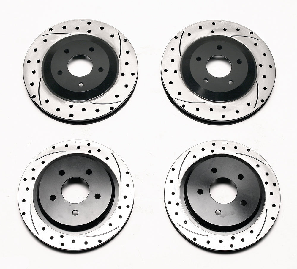 1997 - 2013 Chevrolet Promatrix Front and Rear Replacement Rotor Kit - 140-9336