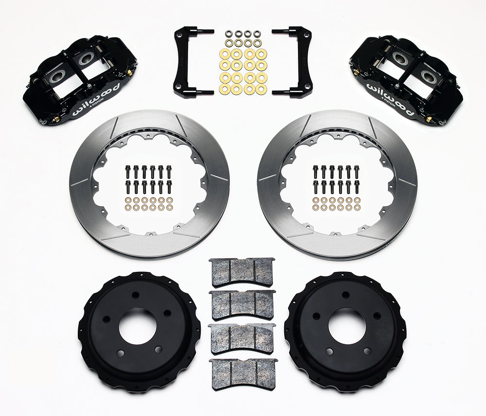 1998 - 2002 Chevrolet, Pontiac Forged Narrow Superlite 4R Big Brake Rear Brake Kit For OE Parking Brake - 140-9830