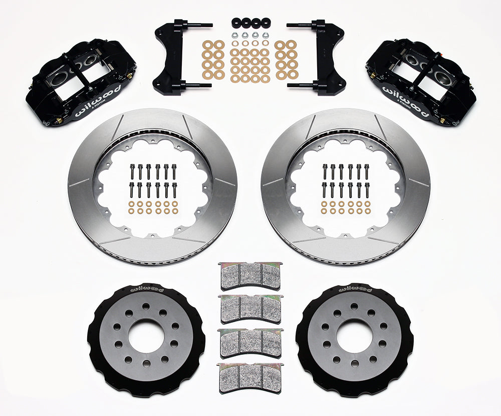 1993 - 2002 Chevrolet, Pontiac Forged Narrow Superlite 6R Big Brake Front Brake Kit (Hat) - 140-9834
