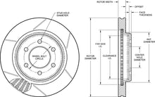 Load image into Gallery viewer, GT Vented Rotor &amp; Hat - 160-16716
