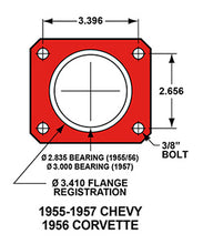 Load image into Gallery viewer, 1955 - 1957 Chevrolet Forged Dynapro Low-Profile Rear Parking Brake Kit - 140-11405
