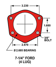 Load image into Gallery viewer, 1963 - 1966 Ford, Mercury Forged Dynapro Low-Profile Rear Parking Brake Kit - 140-12589
