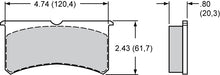 Load image into Gallery viewer, Wilwood Racing Pads - 150-40-7420K
