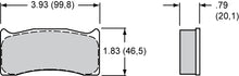 Load image into Gallery viewer, Wilwood Racing Pads - 15H-8112K
