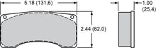 Load image into Gallery viewer, Wilwood Racing Pads - 15A-10154K
