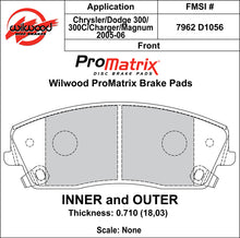 Load image into Gallery viewer, 2005 - 2022 Chrysler, Dodge Original Equipment Pads - 150-D1056K
