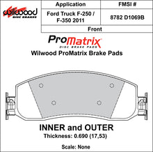 Load image into Gallery viewer, 2012 - 2012 Ford Original Equipment Pads - 150-D1069BK
