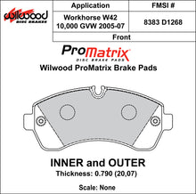 Load image into Gallery viewer, 2007 - 2012 Dodge, Freightliner, Mercedes-Benz Original Equipment Pads - 150-D1268K

