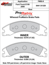 Load image into Gallery viewer, 2008 - 2013 Ford Original Equipment Pads - 150-D1329K
