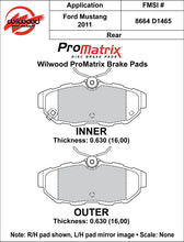 Load image into Gallery viewer, 2011 - 2014 Ford Original Equipment Pads - 150-D1465K
