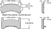 Load image into Gallery viewer, D154-Dust Seal Single Piston Floater - 120-15796
