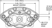 Load image into Gallery viewer, D154-Dust Seal Single Piston Floater - 120-15796
