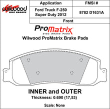 Load image into Gallery viewer, 2012 - 2012 Ford Original Equipment Pads - 150-D1631AK

