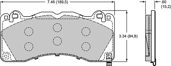 Wilwood Racing Pads - 150-14939K