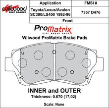 Load image into Gallery viewer, 1990 - 1997 Lexus, Toyota Original Equipment Pads - 150-D0476K
