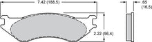 Load image into Gallery viewer, 1997 - 2004 Ford, Lincoln Original Equipment Pads - 150-D0702K
