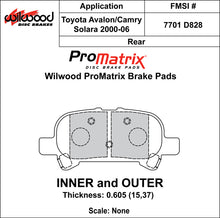 Load image into Gallery viewer, 1998 - 2008 Toyota Original Equipment Pads - 150-D0828K
