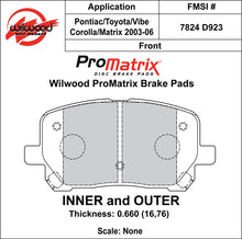 Load image into Gallery viewer, 2003 - 2008 Pontiac, Toyota Original Equipment Pads - 150-D0923K
