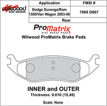 Load image into Gallery viewer, 2003 - 2019 Dodge, Ram Original Equipment Pads - 150-D0967K
