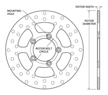 Load image into Gallery viewer, Drilled Steel Rotor - 160-2182
