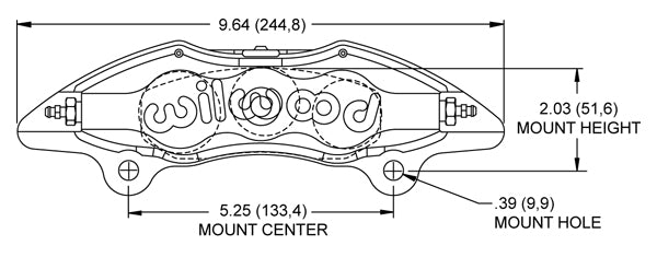 Dynapro Six Lug Mount - 120-10137
