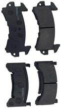 Load image into Gallery viewer, Four black brake pads on a white background
