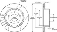 Load image into Gallery viewer, GT Vented Rotor &amp; Hat - 160-8743
