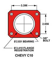 Load image into Gallery viewer, 1963 - 1987 Chevrolet, GMC Forged Dynalite Rear Parking Brake Kit (6 x 5.50 Rotor) - 140-16712
