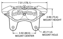 Load image into Gallery viewer, Narrow Dynapro Lug Mount - 120-9736
