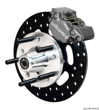 Load image into Gallery viewer, 1960 - 1982 Buick, Chevrolet, Ford, GMC, Mercury, Oldsmobile, Pontiac Dynapro Single Front Drag Brake Kit - 140-1016
