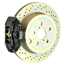 Load image into Gallery viewer, Brembo Rear, 294x19 1-Piece Discs, Black Calipers - 2E_-4002A
