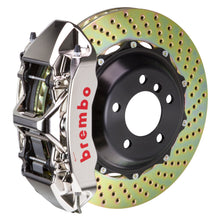 Load image into Gallery viewer, Brembo Front, 355x32 2-Piece Discs, Nickel Plated Calipers - GTXRX1MX-8001A
