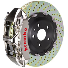 Load image into Gallery viewer, Brembo Front, 380x34 2-Piece Discs, Nickel Plated Calipers - GTXRX1NX-9008A
