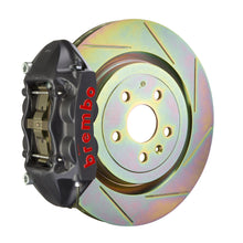 Load image into Gallery viewer, Brembo Front, 336x28 1-Piece Discs, Black Hard Anodized Calipers - GTXSX1P_-7002A
