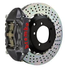 Load image into Gallery viewer, Brembo Rear, 328x28 2-Piece Discs, Black Hard Anodized Calipers - GTXSX2PX-6010A
