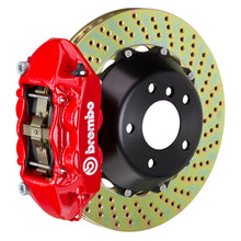 Load image into Gallery viewer, Brembo Rear, 380x28 2-Piece Discs, Black Calipers - 2PX-9054A

