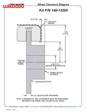 Load image into Gallery viewer, Dynapro Dust-Boot Rear Parking Brake Kit - 140-13205
