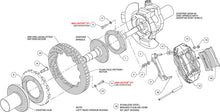 Load image into Gallery viewer, 1976 - 1977 Ford Forged Narrow Superlite 6R Big Brake Front Brake Kit (Hat) - 140-13305
