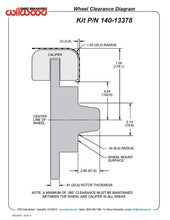 Load image into Gallery viewer, 1974 - 1980 Ford, Mercury Dynapro Dust-Boot Big Brake Front Brake Kit (Hub) - 140-13378
