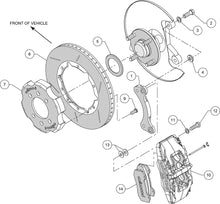 Load image into Gallery viewer, 1991 - 2005 Mazda Forged Dynapro 6 Big Brake Front Brake Kit (Hat) - 140-13380
