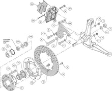 Load image into Gallery viewer, 1965 - 1972 Chrysler, Dodge, Plymouth Forged Dynalite Big Brake Front Brake Kit (Hub) - 140-15197

