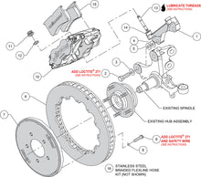 Load image into Gallery viewer, 1994 - 2004 Ford Forged Superlite 4R Big Brake Front Brake Kit (Race) - 140-14114
